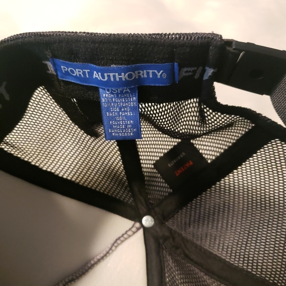 Port Authority Foam Outdoor Gray Trucker Hat - Picture 3 of 8